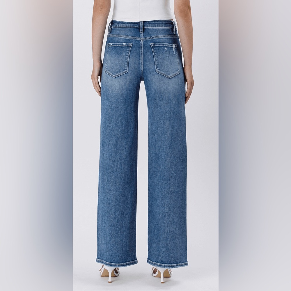 Lovervet High Rise Baggy Wide Leg Jeans - Picture 5 of 5